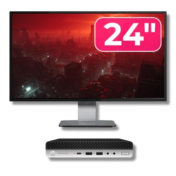 Pachet Calculator Second Hand HP ProDesk 600 G5 MiniPC 1