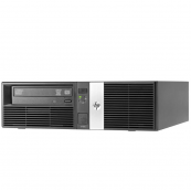 Calculatoare Refurbished - Calculator Refurbished HP Retail System RP5810 SFF, Intel Core i5-4570S 2.90GHz, 8GB DDR3, 128GB SSD, 4 x Serial Port, 1 x 24 Volt USB, 3 x 12 Volt USB + Windows 10 Pro, Calculatoare Calculatoare Refurbished