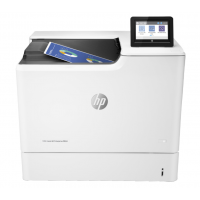 Imprimanta Second Hand Laser Color HP LaserJet Enterprise M653DN, Duplex, A4, 56ppm, 1200 x 1200dpi, USB, Retea, 10.9cm ecran touch