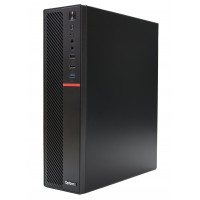 Sistem Desktop Office OptimX T5 SFF, Intel Pentium Gold G5600, 16GB DDR4, 512GB SSD, Win11 Pro și Monitor Curbat 27" FHD, IPS, LED + kit tastatura si mouse Pro KM500 cu fir