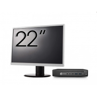 Pachet Calculator Refurbished HP EliteDesk 800 G2 Mini PC, Intel Core i7-6700T 2.80 - 3.60GHz, 16GB DDR4, 512GB SSD + Monitor 22 Inch + Windows 10 Pro