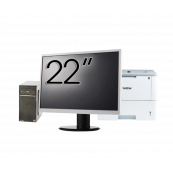Pachet Calculator Asus Celtic R2200 cu Monitor și Imprimantă