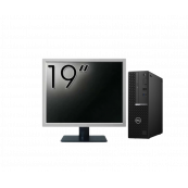 Pachet Second Hand DELL OptiPlex 5090 SFF cu Monitor 19"