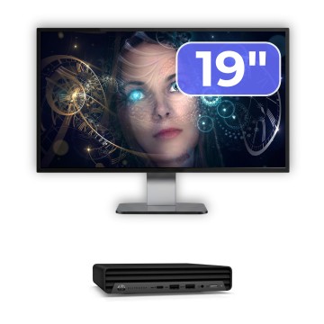 Pachet Calculator Second Hand HP EliteDesk 800 G6 Mini PC 1