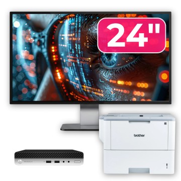 Pachet Calculator Second Hand HP ProDesk 400 G4 Mini PC 1