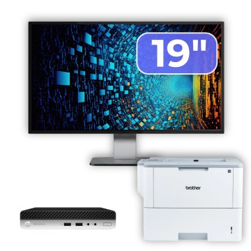 Pachet Calculator Second Hand HP ProDesk 400 G4 Mini PC 1