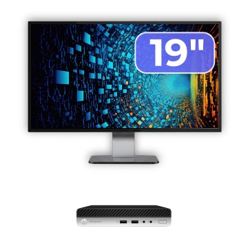 Pachet Calculator Second Hand HP ProDesk 400 G4 Mini PC 1