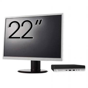 Pachet Calculator Second Hand HP ProDesk 400 G5 Mini PC 1