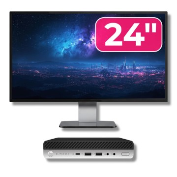 Performanță excelentă într-un format compact Pachet Calculator Second Hand HP ProDesk 400 G5 Mini PC
