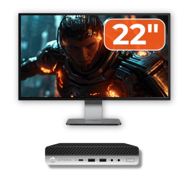 Pachet Calculator Second Hand HP ProDesk 400 G5 Mini PC 1