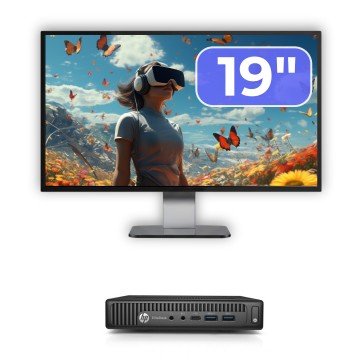 Pachet Calculator Second Hand HP EliteDesk 800 G2 Mini PC 1
