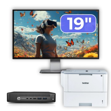 Pachet Calculator Second Hand HP Elitedesk 800 G2 Mini PC 1