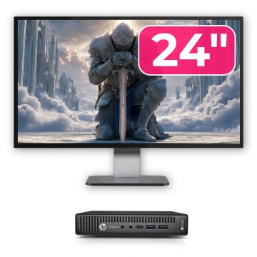 Pachet Calculator Second Hand HP EliteDesk 800 G2 Mini PC 1