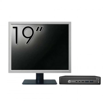 Pachet PC Second Hand HP Elitedesk 800 G2 Mini PC 1
