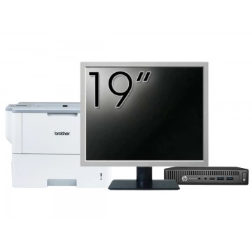 Pachet PC Second Hand HP Elitedesk 800 G2 Mini PC 1