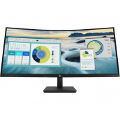 Monitor curbat Second Hand HP P34hc G4, 34", VA, WQHD, DisplayPort, HDMI, USB-C- 65W, Vesa, 3500:1, 5ms  