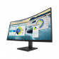 Monitor curbat Second Hand HP P34hc G4, 34", VA, WQHD, DisplayPort, HDMI, USB-C- 65W, Vesa, 3500:1, 5ms   Monitoare 3