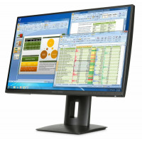 Monitor hp Led Refurbished IPS  Z27n, 27", WQHD, HDMI, MHL, DVI-D, DisplayPort, mini DisplayPort, Negru, K7C09A4 Stand Nou Universal