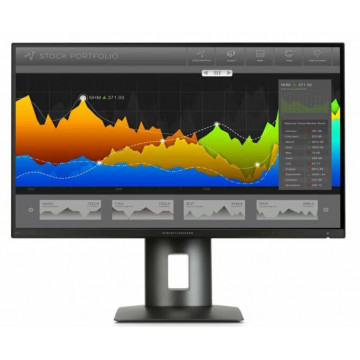 Monitor hp Led Refurbished IPS  Z27n, 27", WQHD, HDMI, MHL, DVI-D, DisplayPort, mini DisplayPort, Negru, K7C09A4 Stand Nou Universal Monitoare Second Hand