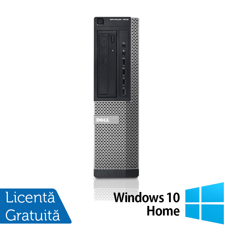 Calculator dell optiplex 7010 desktop, intel core i3-3220 3.30ghz, 4gb ddr3, 250gb sata, dvd-rom + windows 10 home