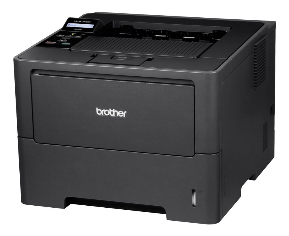 Imprimanta BROTHER HL-6180DW, Wireless, 40PPM, Duplex, Retea, USB, 1200 x 1200, Laser, Monocrom, A4