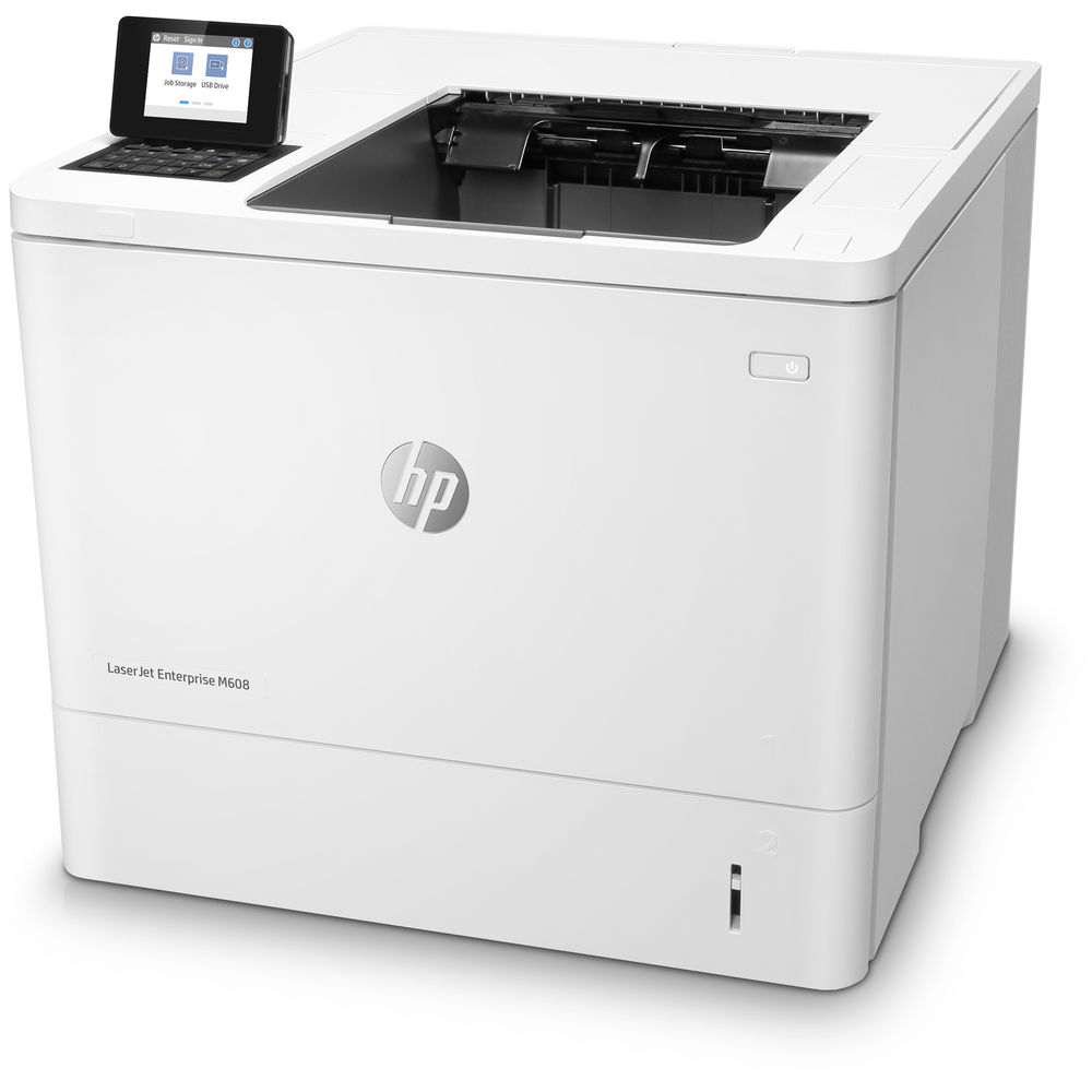 Imprimanta Second Hand Laser Monocrom HP LaserJet Enterprise M608dn, A4, 65 ppm, 1200 x 1200 dpi, USB, Retea