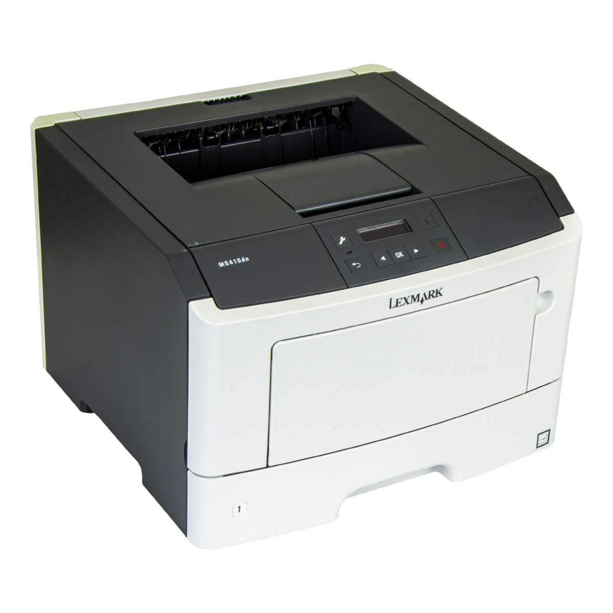 Imprimanta Laser Monocrom Lexmark MS410dn, Duplex, A4, 38ppm, 1200 x 1200 dpi, USB, Retea
