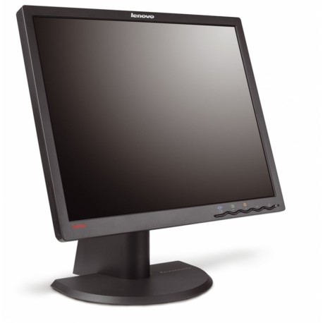 Monitor Lenovo ThinkVision L193P LCD, 19 inch, 1400 x 900, VGA, DVI, Grad A-, Fara picior