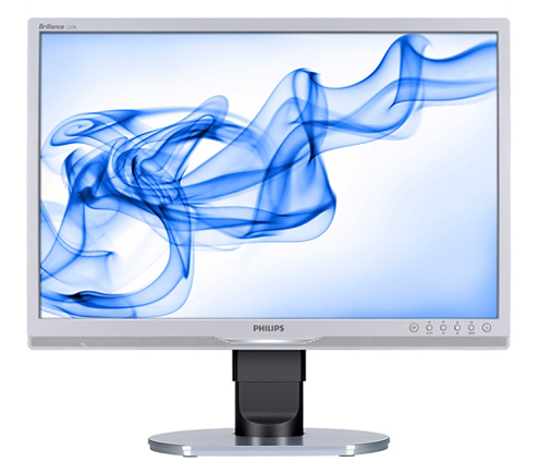 Monitor Philips Brilliance 220B1, 22 Inch LCD, 1680 x 1050, VGA, DVI, USB, Fara picior 1050 imagine noua 2022