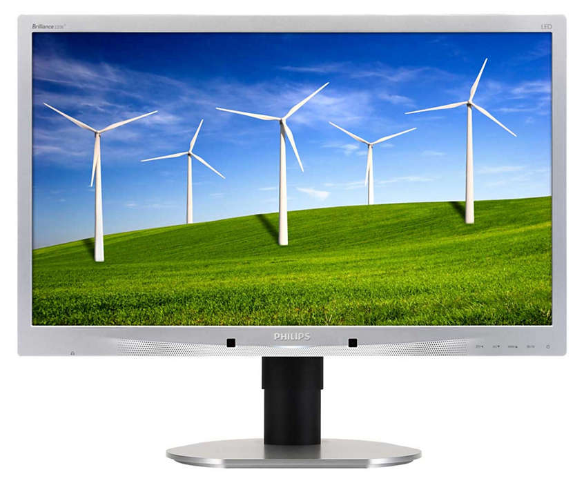 Monitor led philips 220b4lpcs, 22 inch, 1680 x 1050, vga, dvi, audio, usb