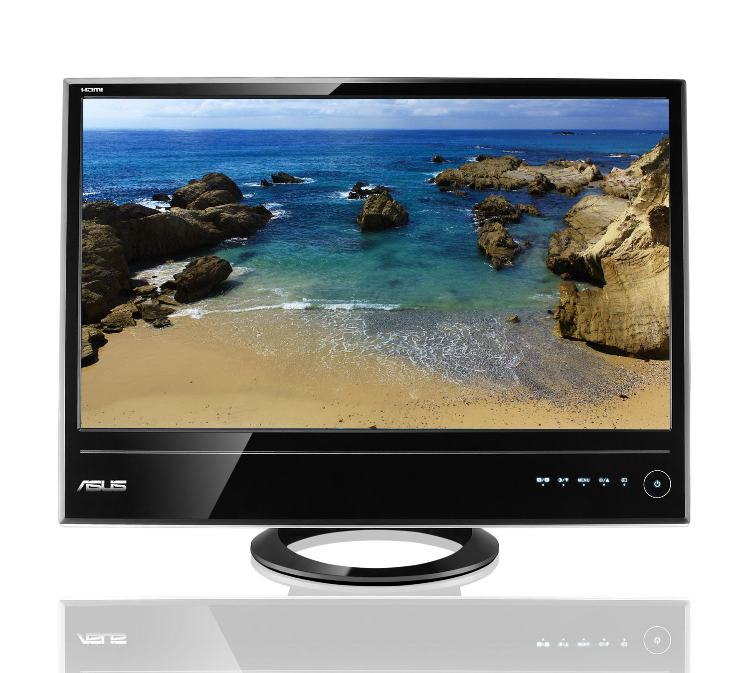 Monitor asus ml248, 24 inch full hd led, vga, hdmi, grad a-