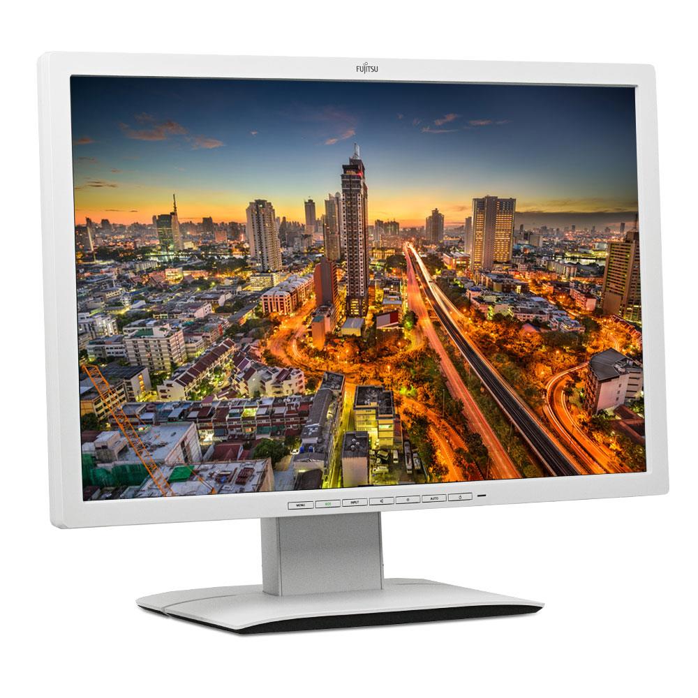 Monitor LED Fujitsu Siemens B24W-6, 24 Inch, 1920 x 1080, DVI, VGA, DisplayPort, USB, Fara Picior, Grad A-