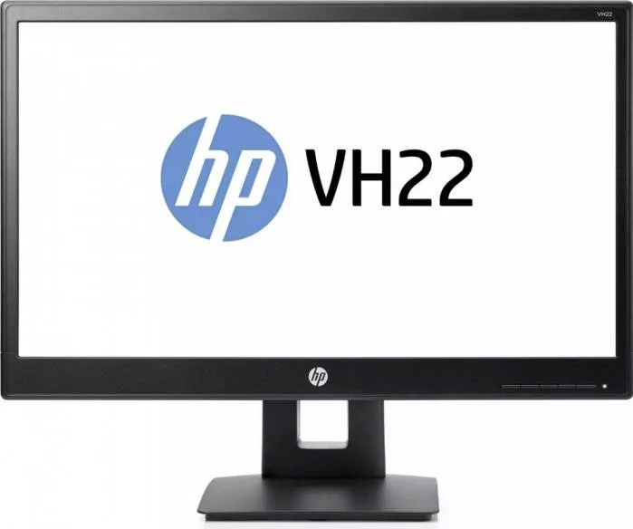 Monitor Second Hand HP VH22, 21.5 Inch Full HD LED, VGA, DVI, Display Port, Fara picior 21.5 imagine noua 2022