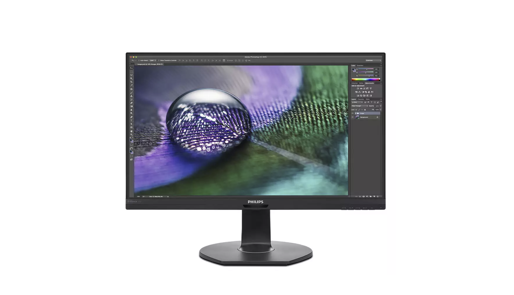 Monitor Philips 272P, 27 Inch IPS 4K, Display Port, HDMI, USB, 3840 x 2160