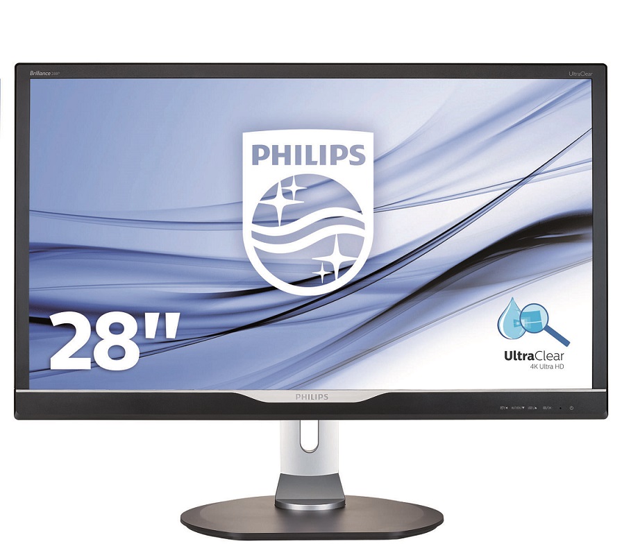 Monitor Second Hand Philips Brilliance 288p, 28 Inch W-LED 4K Ultra HD, HDMI, DisplayPort, VGA, DVI, USB
