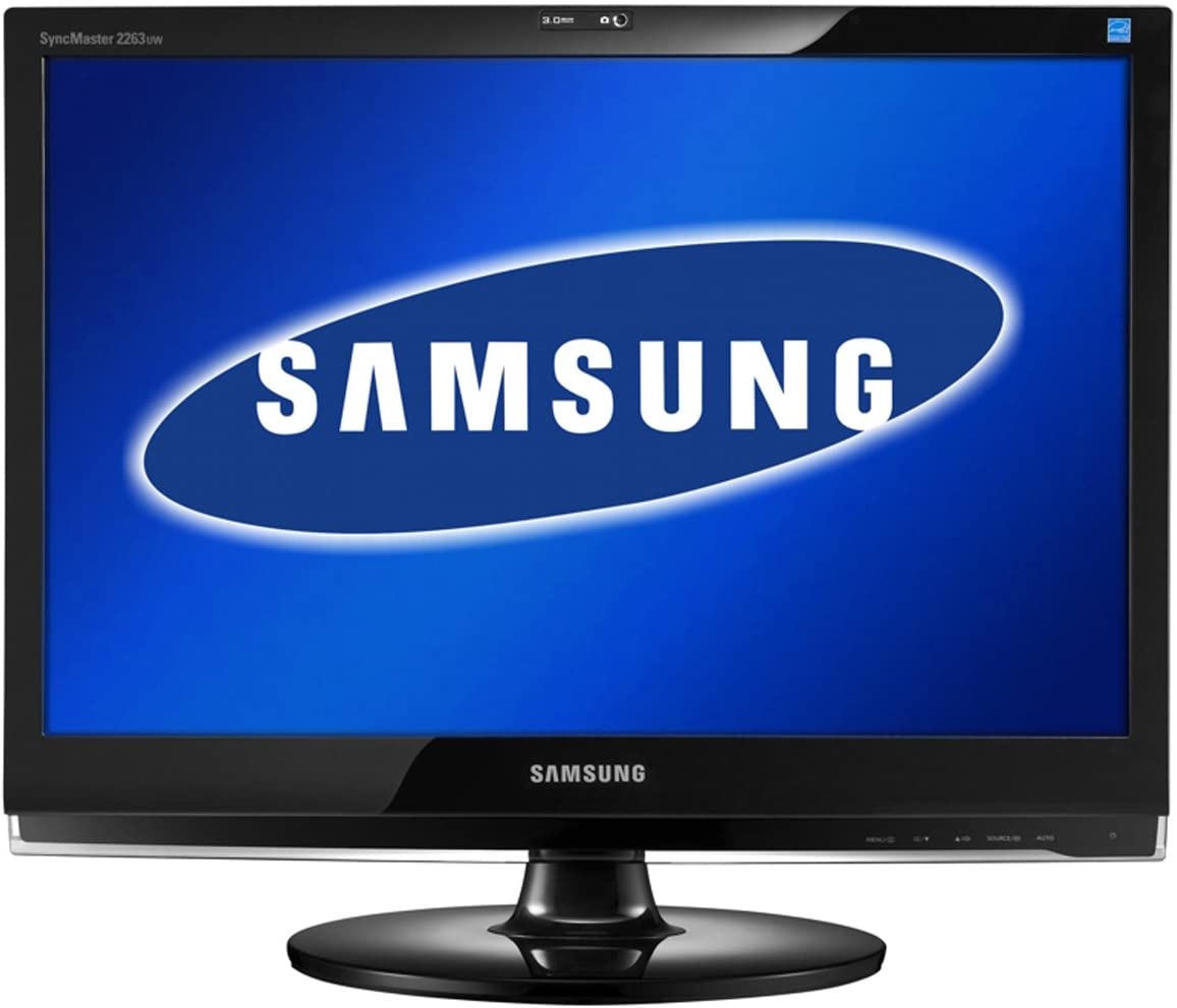 Monitor Samsung SyncMaster 2263UW, 22 Inch LCD, 1680 x 1050, DVI, VGA, HDMI, Webcam