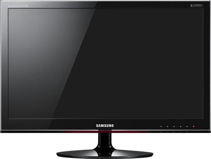 Monitor Samsung P2350, 23 Inch LCD, Full HD 1920 x 1080, VGA, DVI, Fara Picior