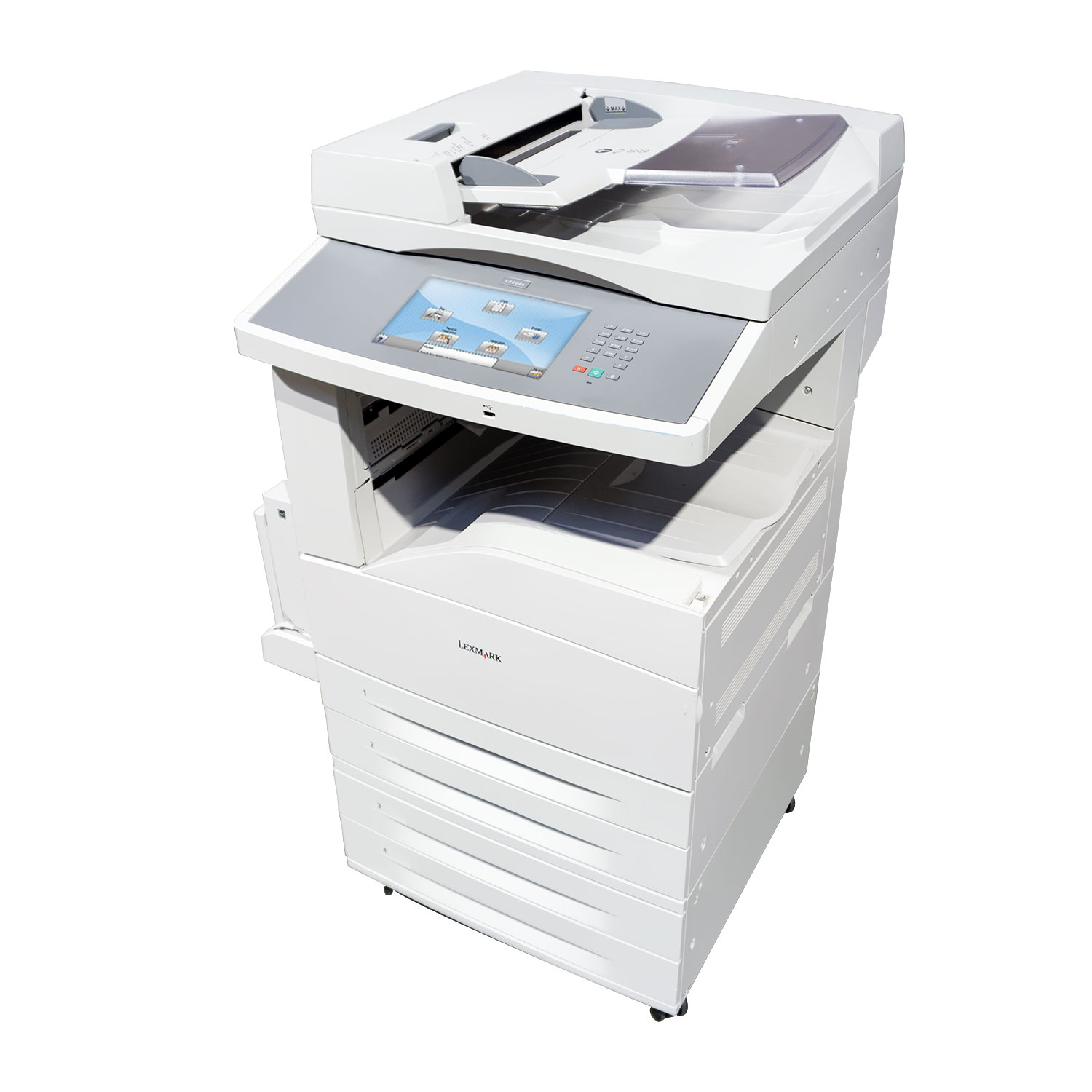 Multifunctionala Laser Monocrom Lexmark X860DE, A3, 35ppm, Fax, Copiator, Duplex, Retea, USB