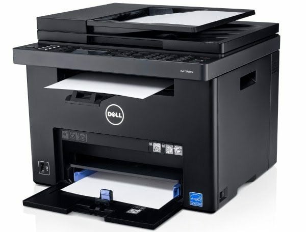 Multifunctionala laser color dell c1765nf, a4, 15 ppm copiator, scanner, fax, 600 x 600 dpi, retea, usb