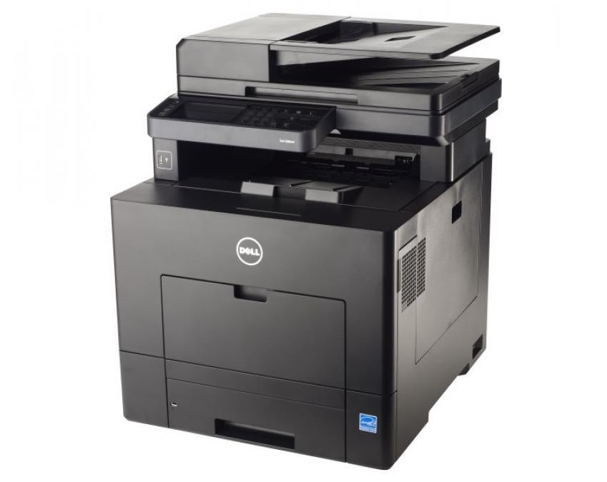 Multifunctionala second hand laser color dell c2665dnf, a4, 27 ppm, 600 x 600 dpi, copiator, scanner, duplex, usb, retea