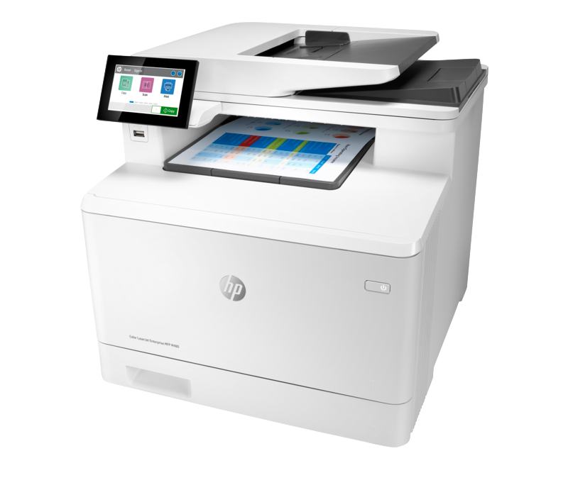 Multifunctionala Second Hand Laser Color HP M480dn, A4, 29 ppm, 600 x 600 dpi, Duplex, Copiator, Scanner, Retea, USB