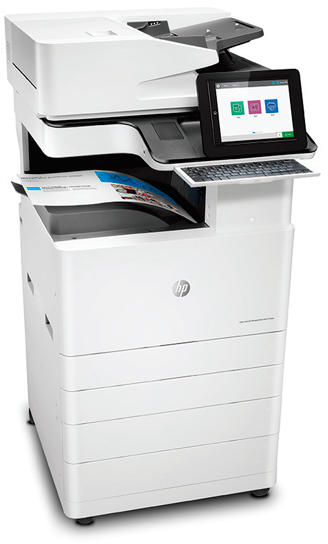 Multifunctionala Second Hand Laser Color HP E77830DN, A3, A4, 30 ppm, 1200 x 1200 dpi, Duplex, Copiator, Scanner, Fax, USB, Retea