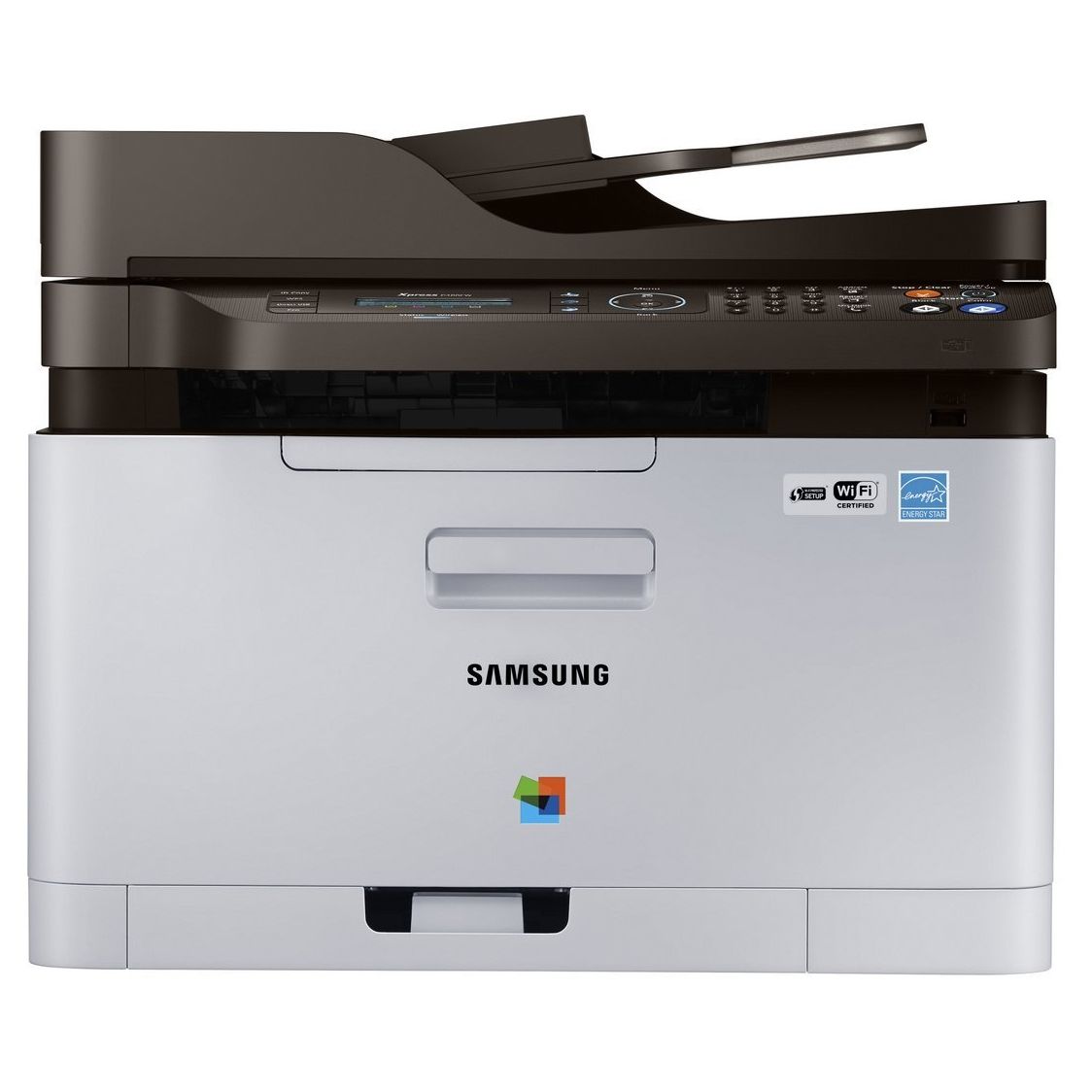 Multifunctionala Laser Color Samsung Xpress SL-C480FW, A4, 19ppm, 2400 x 600 dpi, Copiator, Scaner, Fax, USB, Retea, Wireless