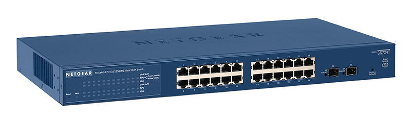 Switch NetGear GS724T ProSafe 24-Port Gigabit Smart Switch