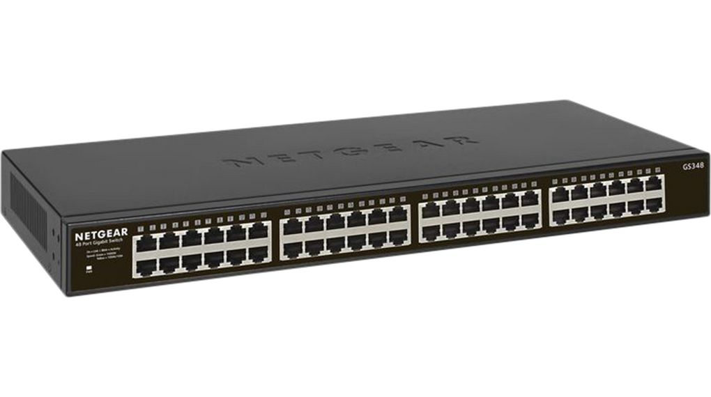 Switch NETGEAR GS348, 48 x Gigabit RJ-45 Ports