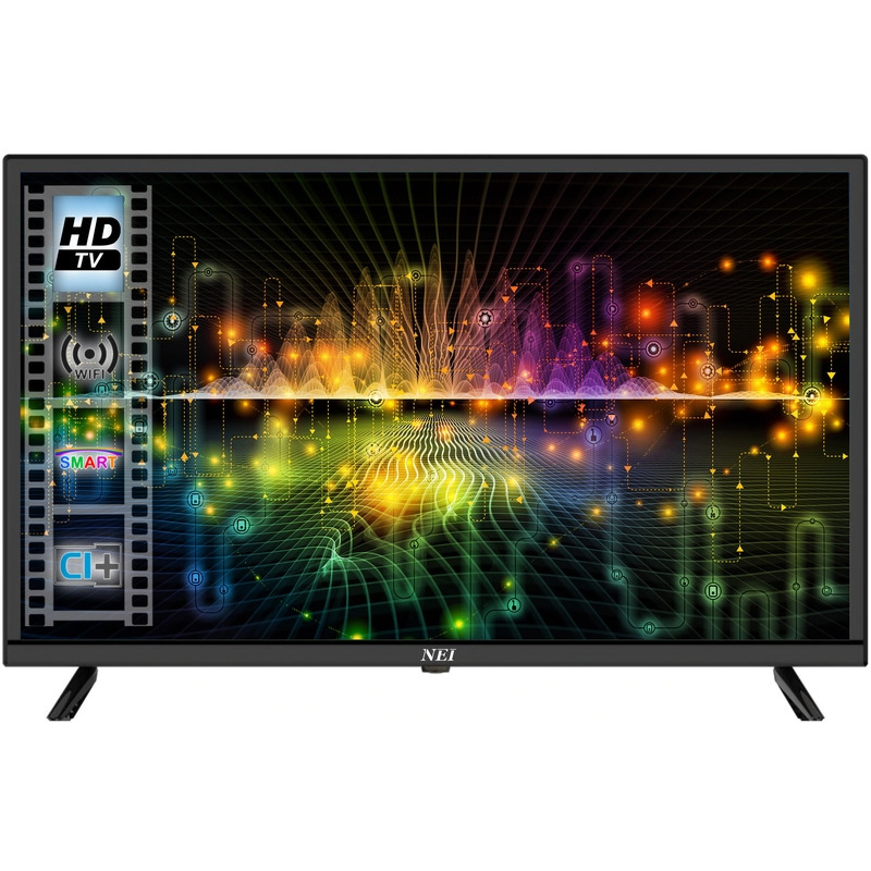 Televizor LED SmartTV NEI 32NE4700, Diagonala 80cm, HD Ready, Retea, Wireless, Media Player, HDMI interlink.ro imagine noua 2022