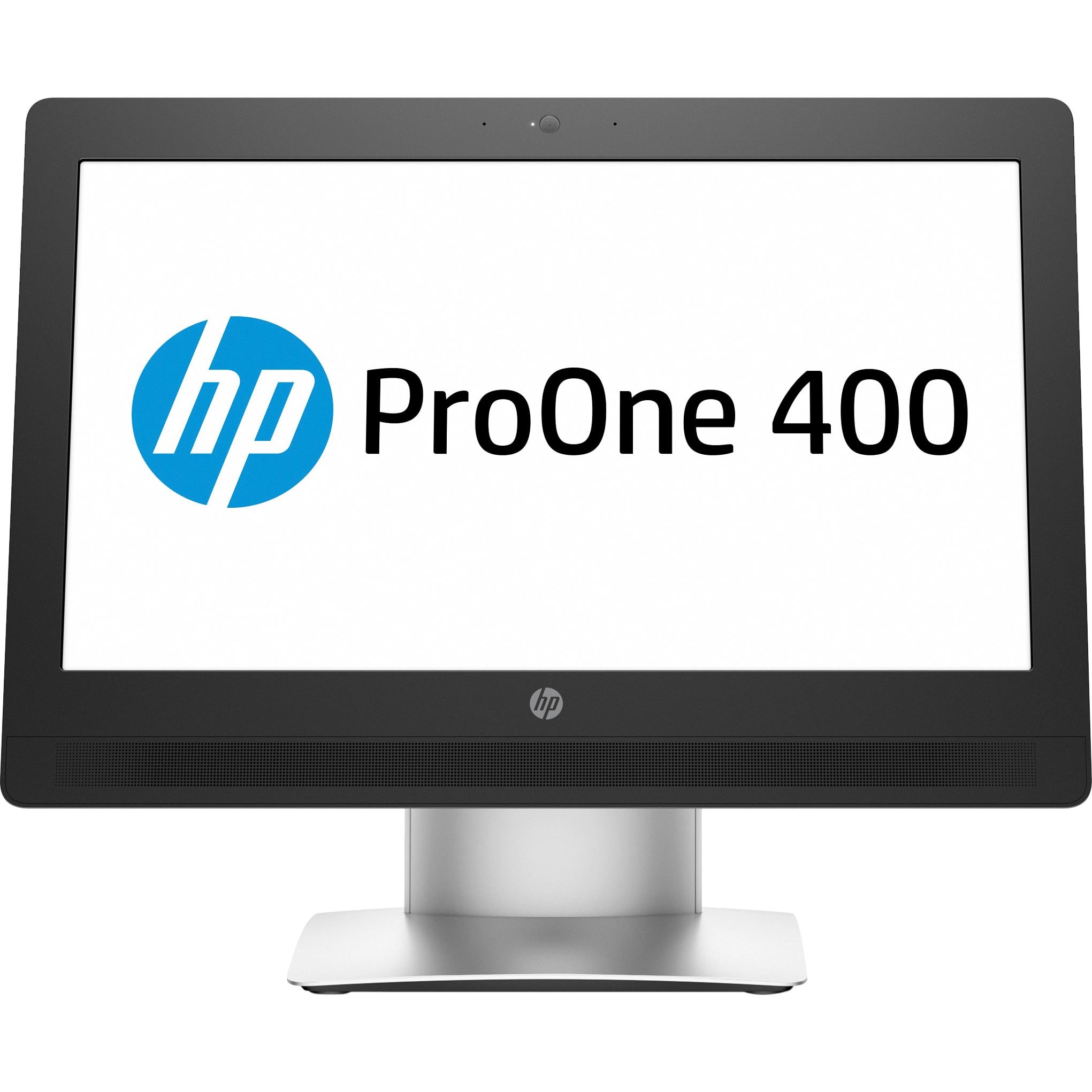 All In One Second Hand HP ProOne 400 G2, 20 Inch, Intel Core i3-6100T 3.20GHz, 8GB DDR3, 120GB SSD, DVD-RW, Webcam (SSD) imagine noua 2022