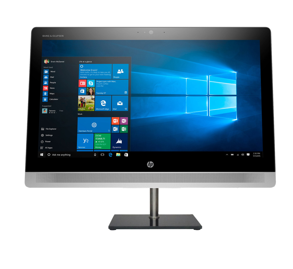 All In One Second Hand HP 800 G2, 23 Inch Full HD, Intel Core i3-6100 3.70GHz, 8GB DDR4, 256GB SSD