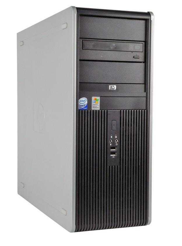 Calculator HP Compaq DC7900 Tower, Intel Core 2 Duo E8400 3.00GHz, 4GB DDR3, 250GB SATA, DVD-RW