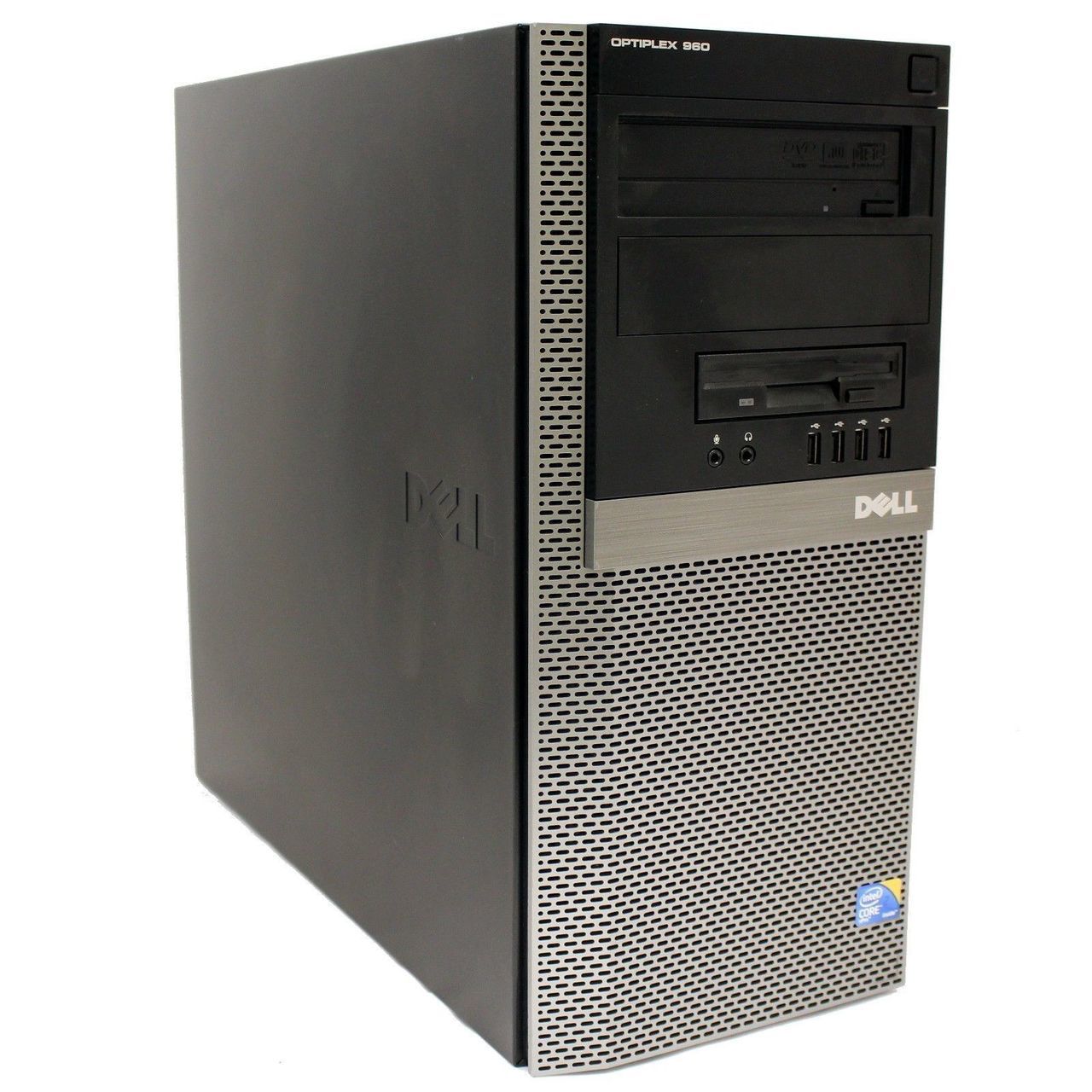Calculator Dell Optiplex 960 Tower, Intel Core 2 Duo E8400 3.00GHz, 4GB DDR2, 250GB SATA, DVD-RW